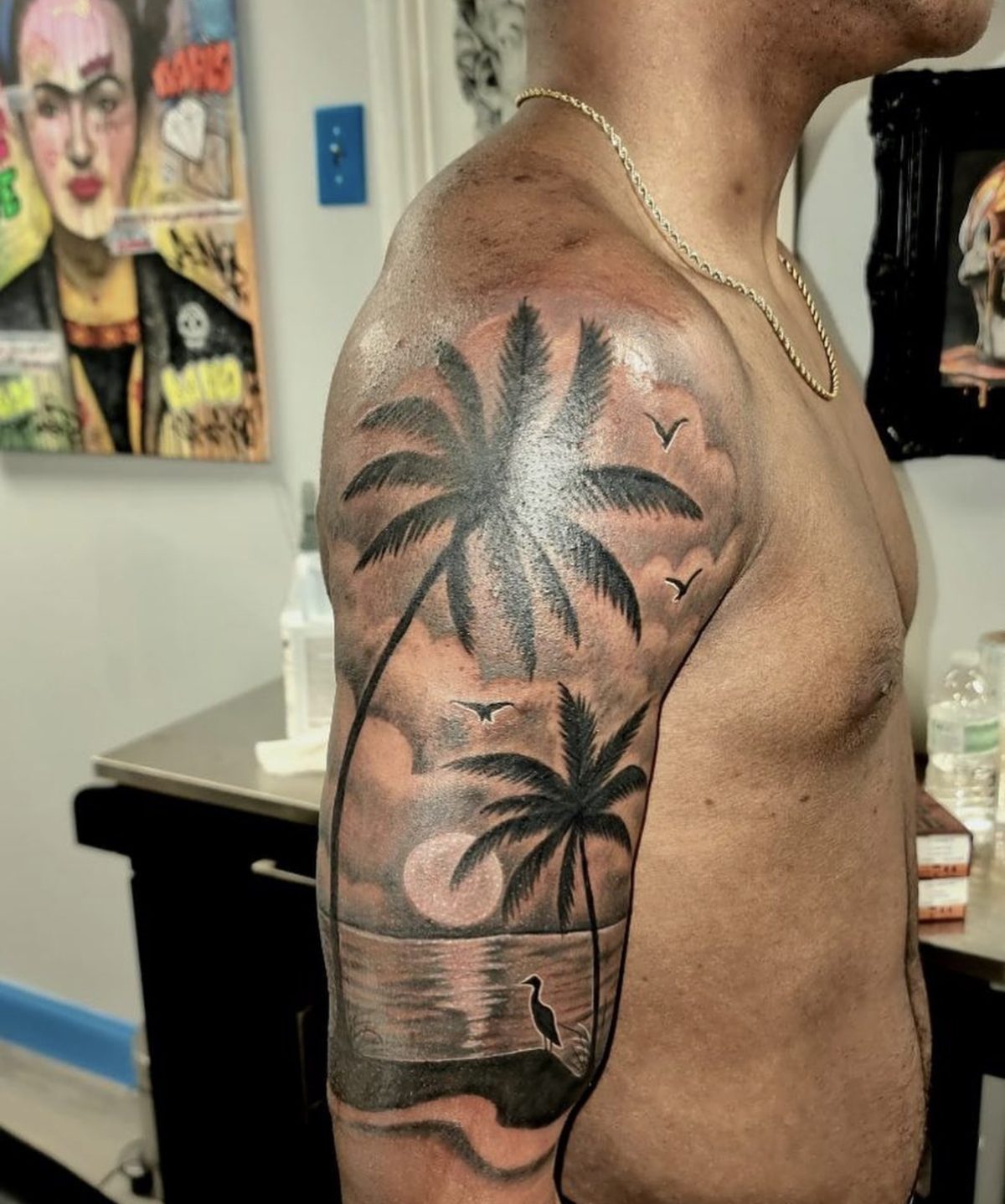 Recent tattoo work by the Emphasis Tattoo artists
