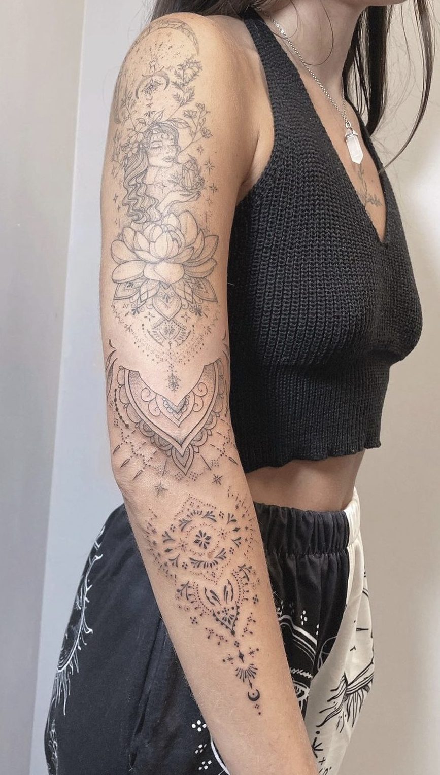 Recent tattoo work by the Emphasis Tattoo artists