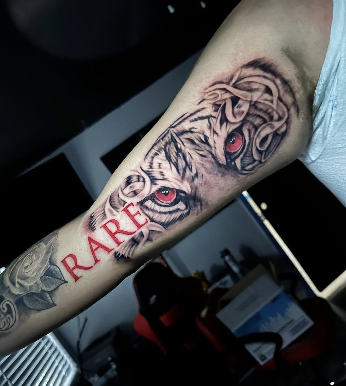 Recent tattoo work by the Emphasis Tattoo artists