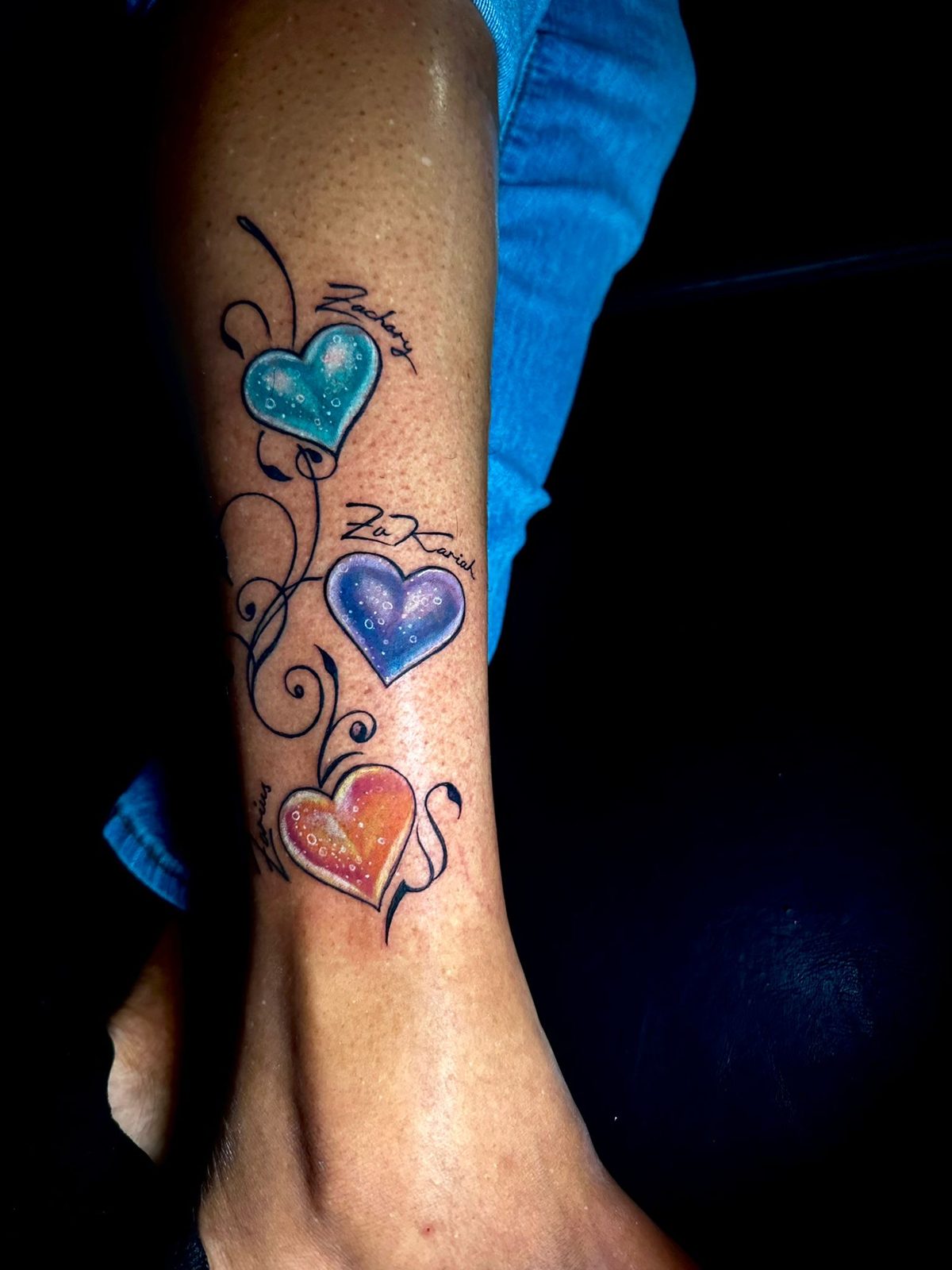 Recent tattoo work by the Emphasis Tattoo artists