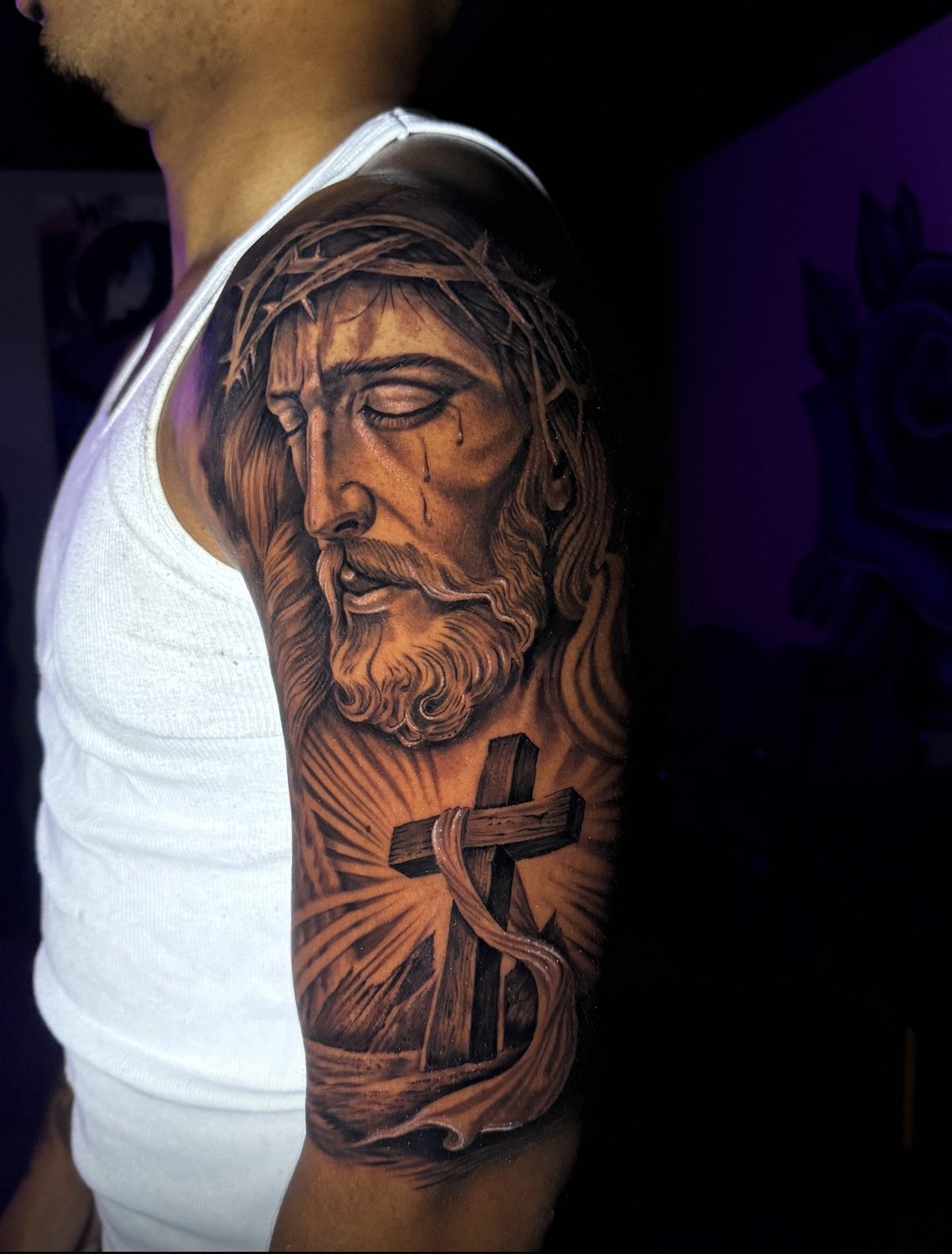 Recent tattoo work by the Emphasis Tattoo artists