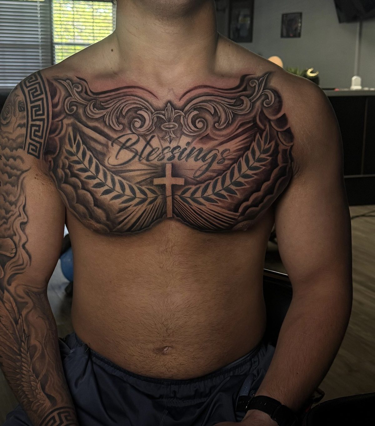 Recent tattoo work by the Emphasis Tattoo artists