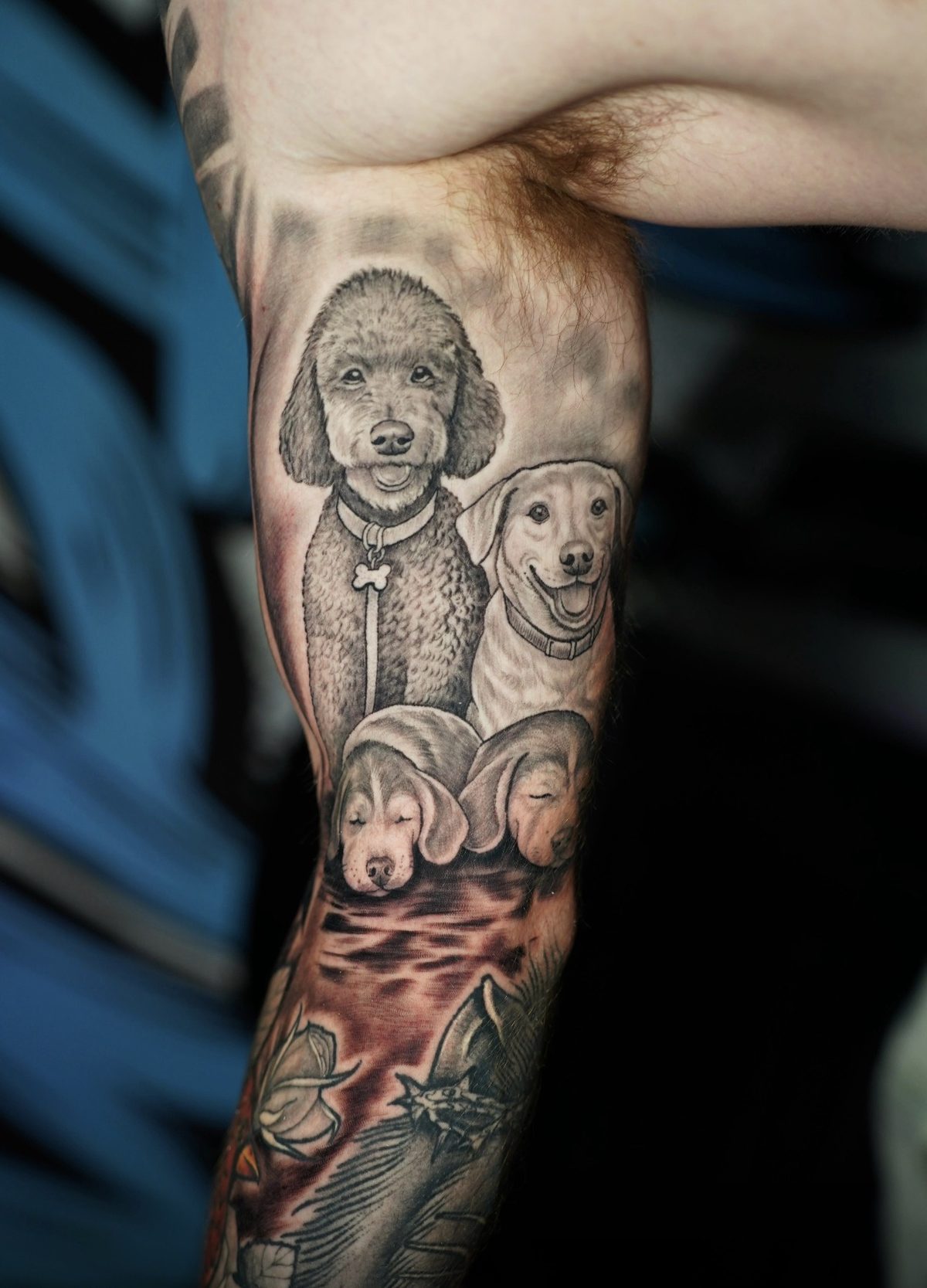 Recent tattoo work by the Emphasis Tattoo artists