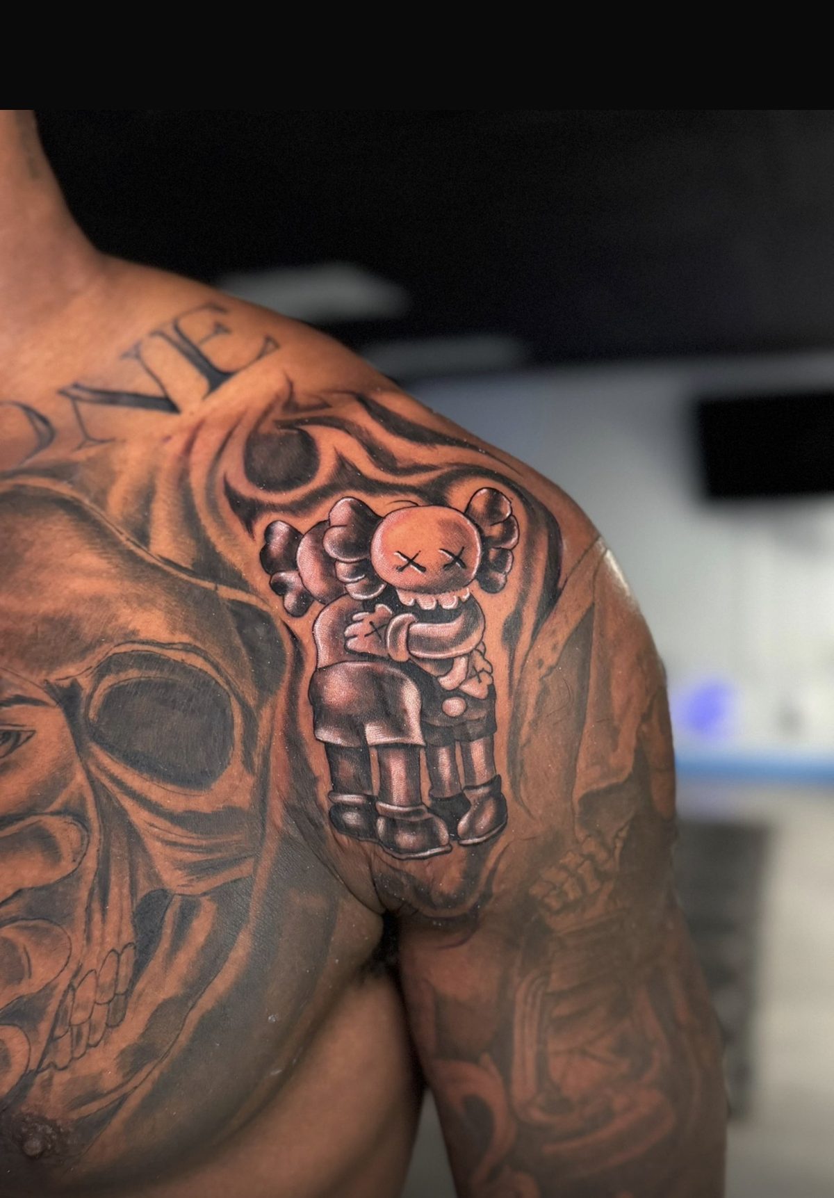 Recent tattoo work by the Emphasis Tattoo artists
