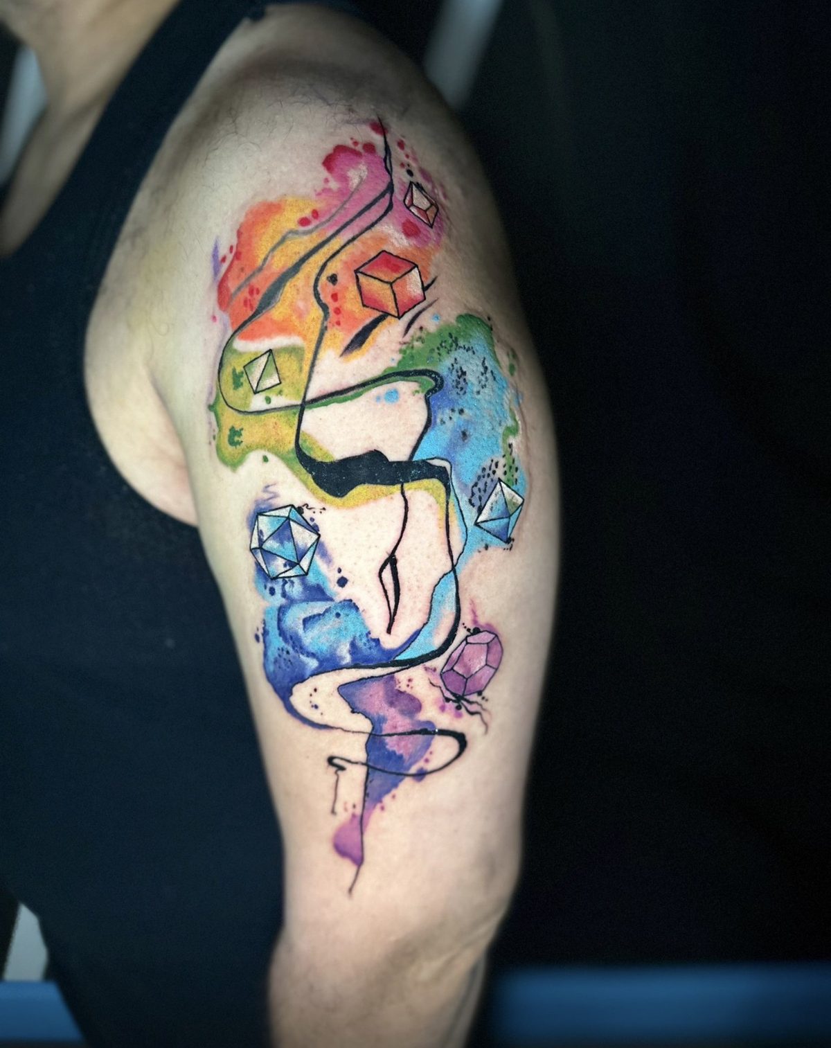 Recent tattoo work by the Emphasis Tattoo artists