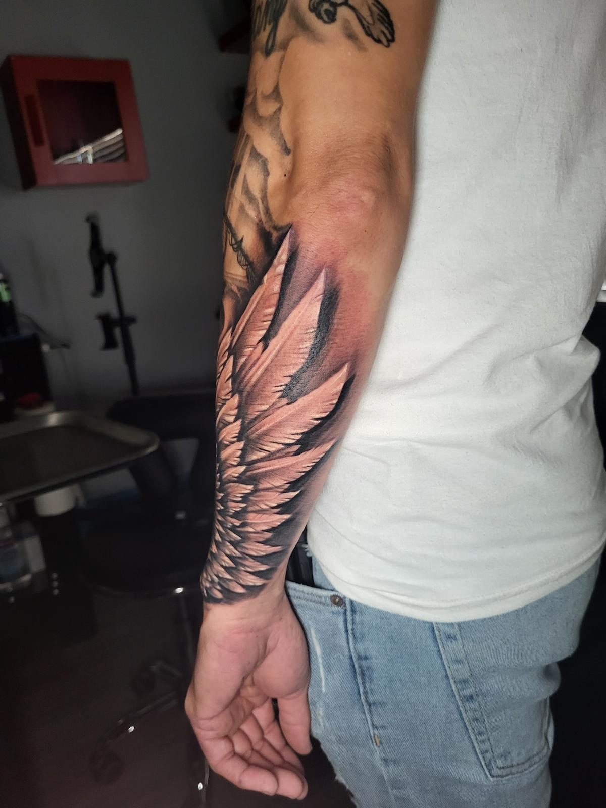 Wing forearm piece by Adrian